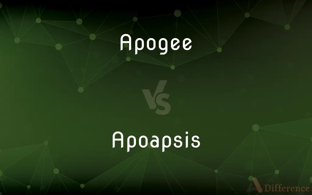 Apogee vs. Apoapsis — What's the Difference?