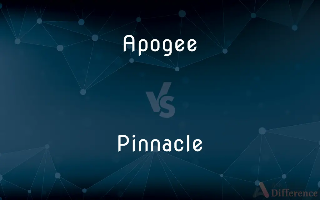 Apogee vs. Pinnacle — What's the Difference?