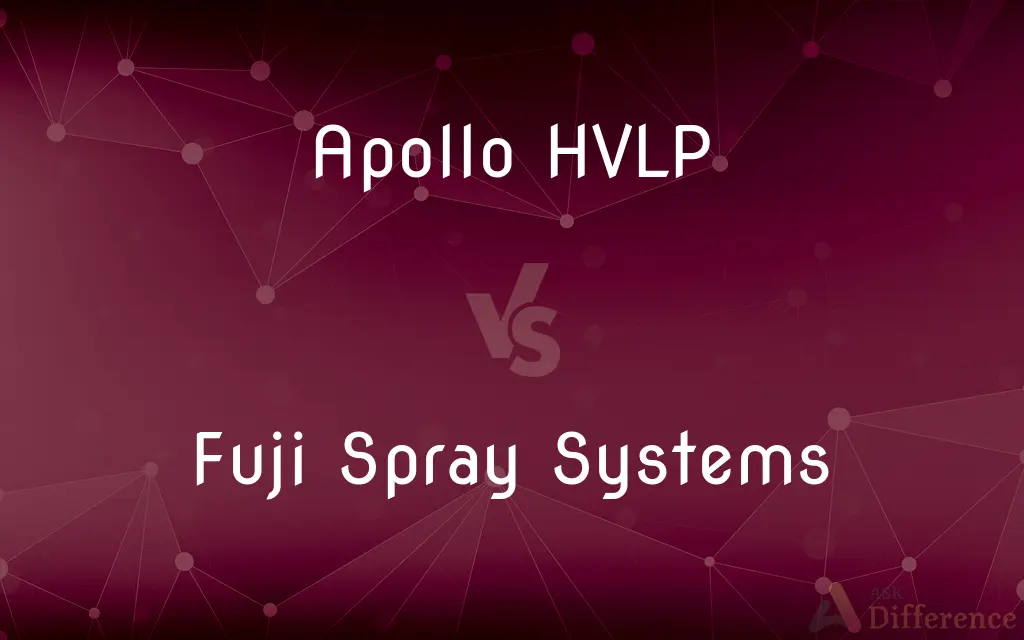 Apollo HVLP vs. Fuji Spray Systems — What's the Difference?