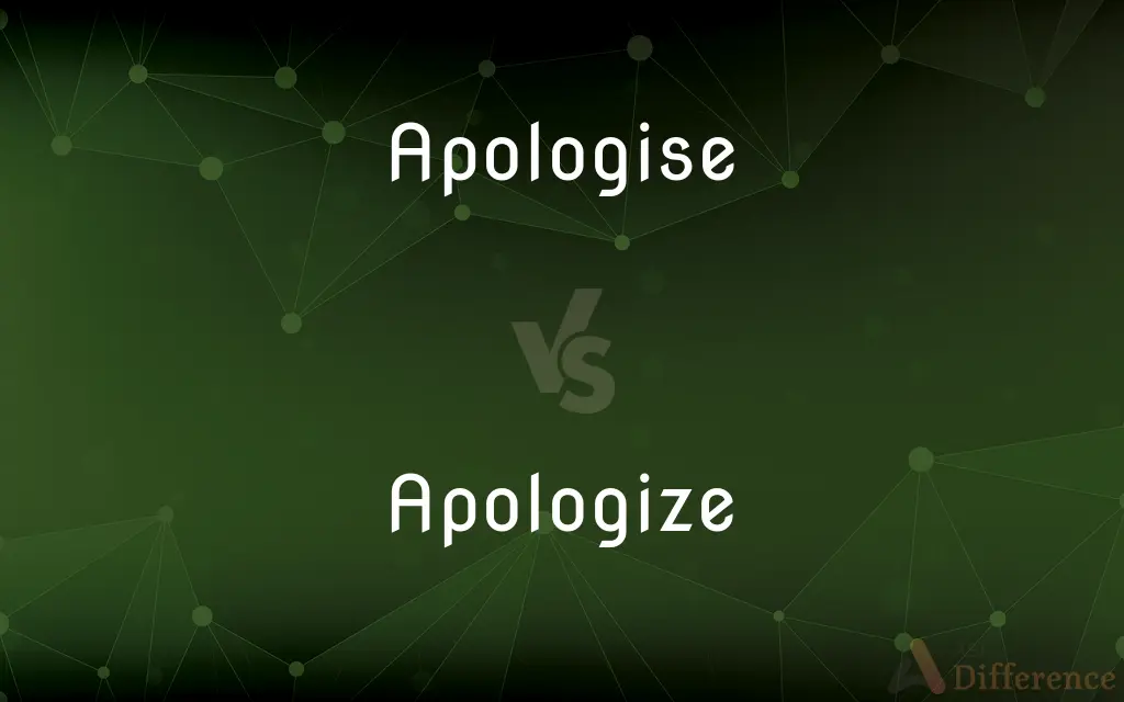 Apologise vs. Apologize — What's the Difference?