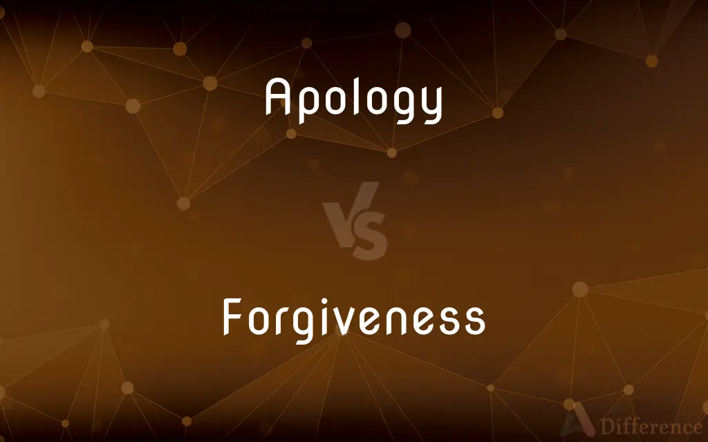Apology vs. Forgiveness — What's the Difference?