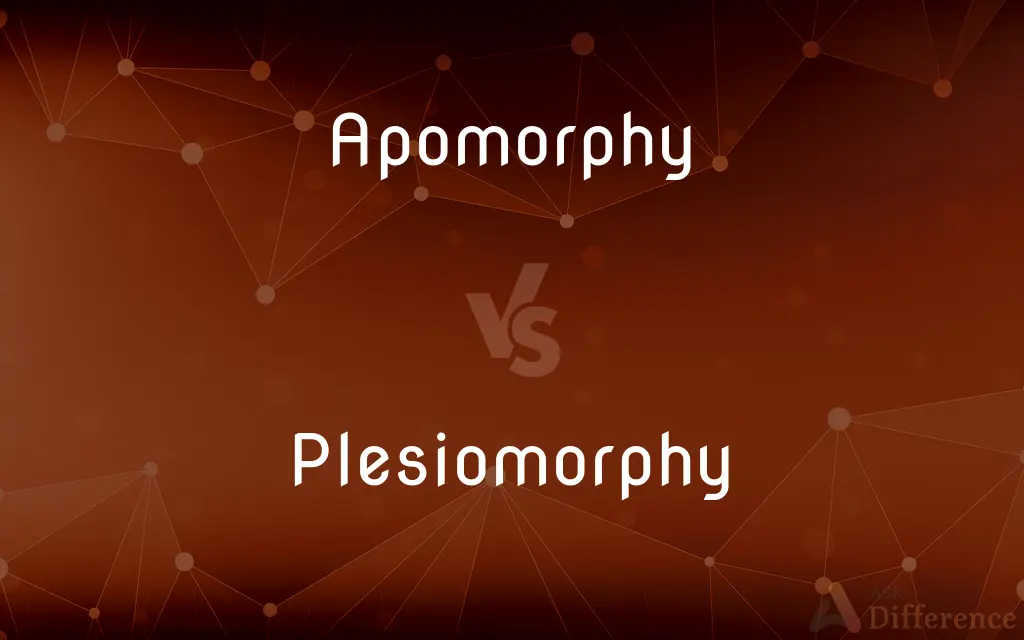 Apomorphy vs. Plesiomorphy — What's the Difference?