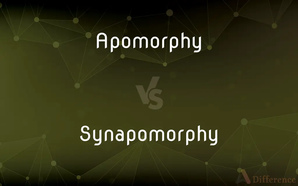 Apomorphy vs. Synapomorphy — What's the Difference?