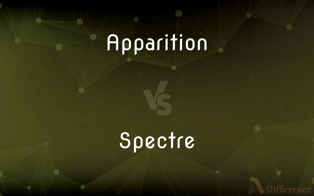 Apparition vs. Spectre — What's the Difference?