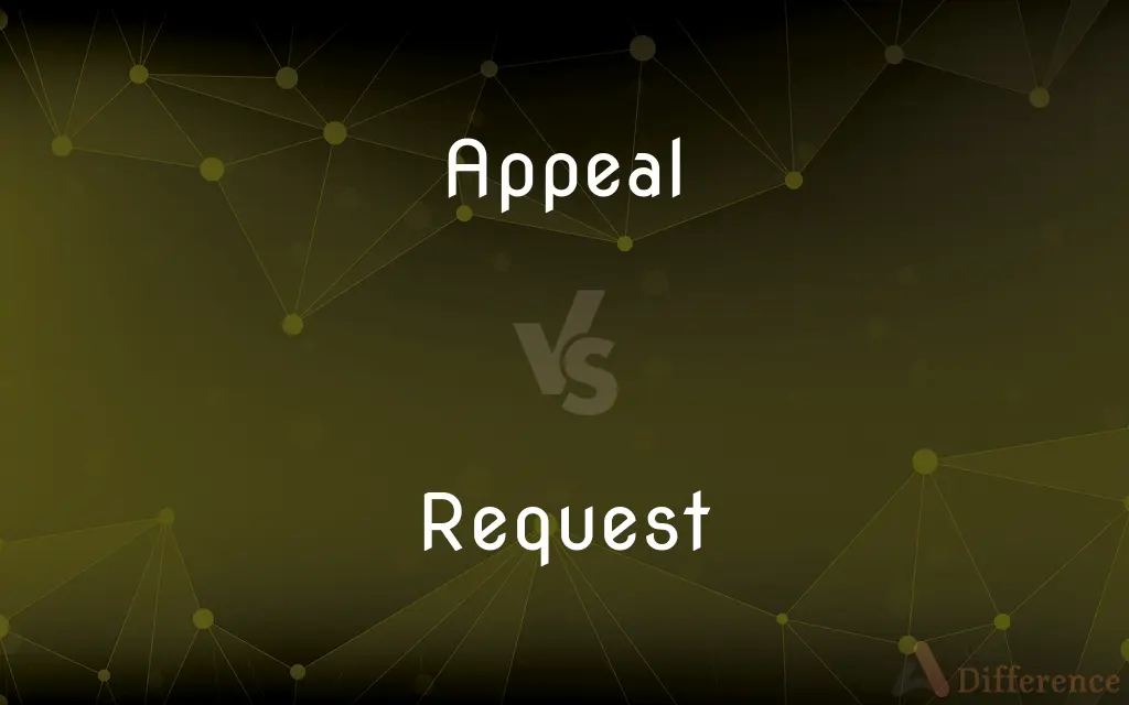 Appeal vs. Request — What's the Difference?