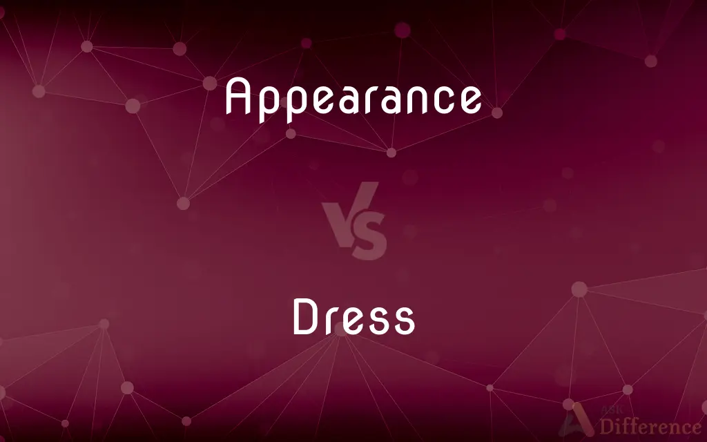 Appearance vs. Dress — What's the Difference?