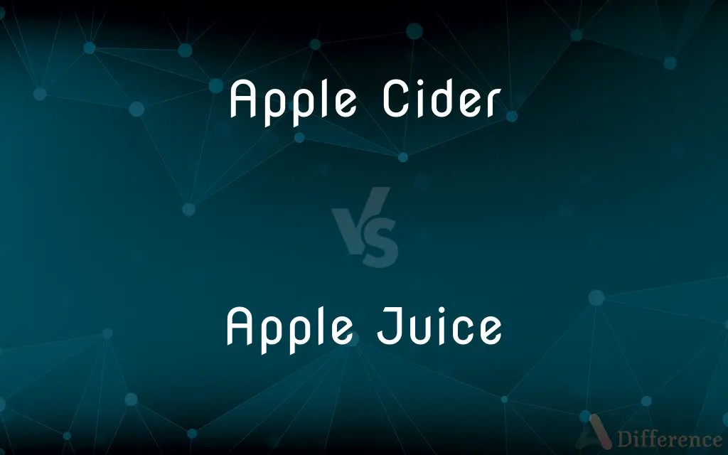 Apple Cider vs. Apple Juice — What's the Difference?