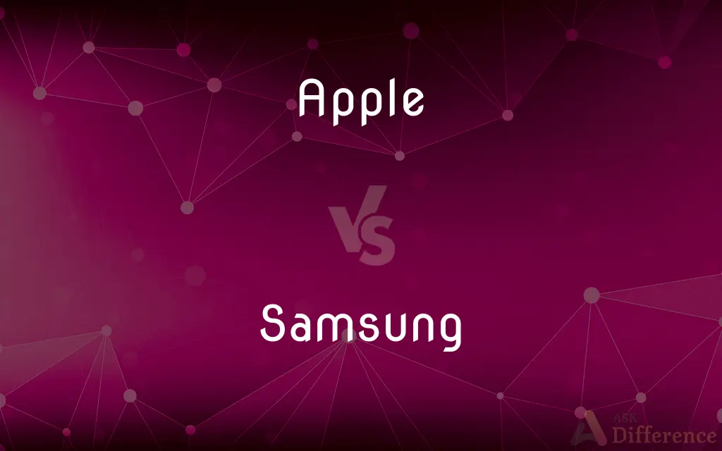 Apple vs. Samsung — What's the Difference?