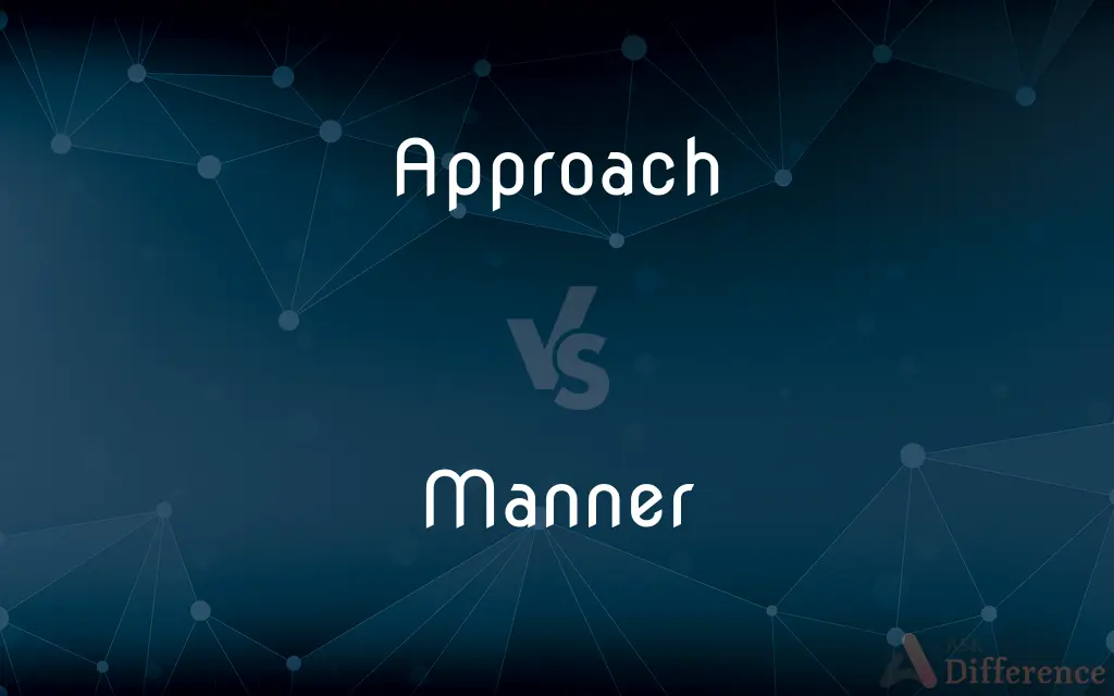 Approach vs. Manner — What's the Difference?