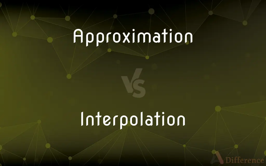 Approximation vs. Interpolation — What's the Difference?