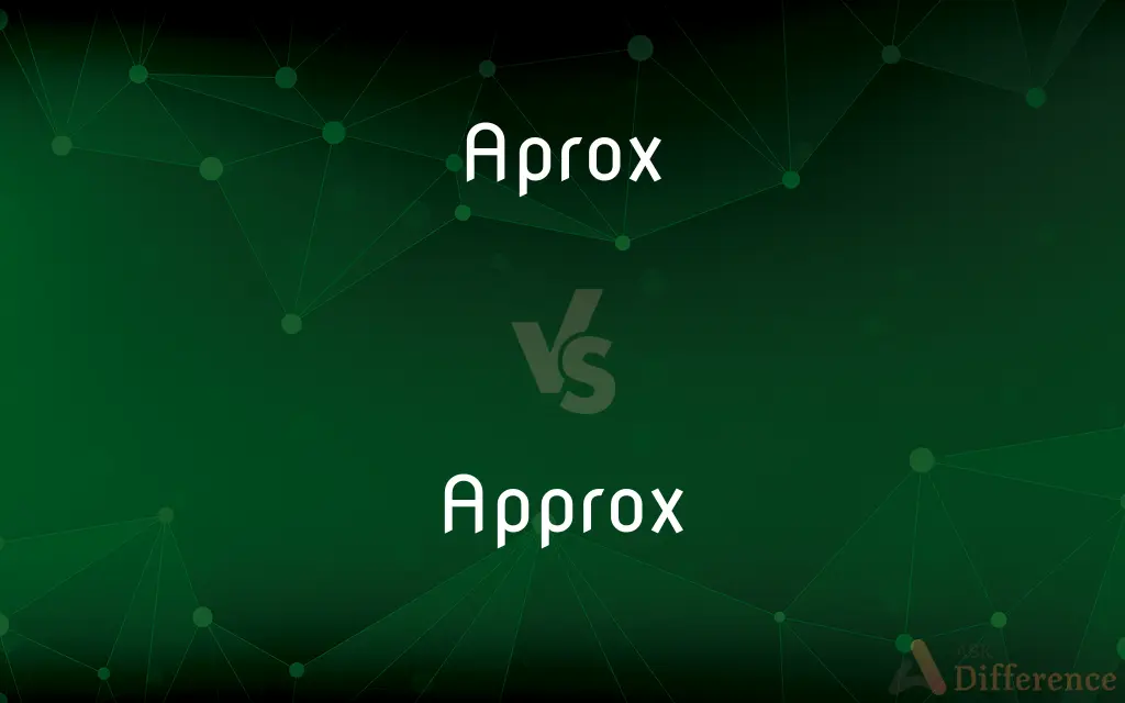 Aprox vs. Approx — Which is Correct Spelling?