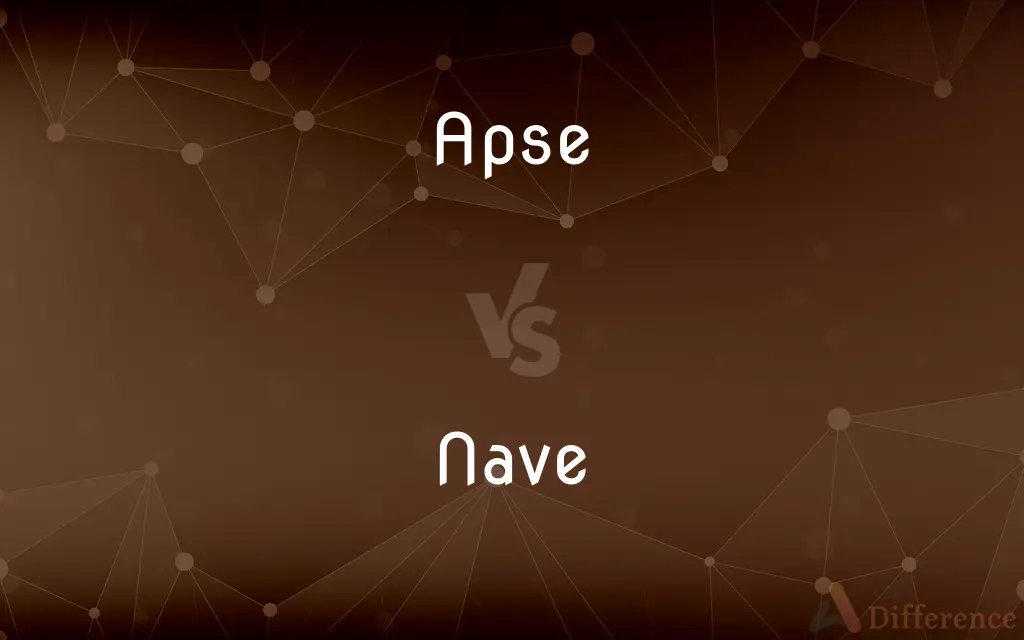 Apse vs. Nave — What's the Difference?