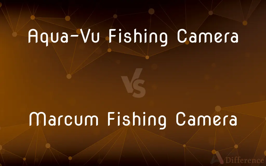 Aqua-Vu Fishing Camera vs. Marcum Fishing Camera — What's the Difference?