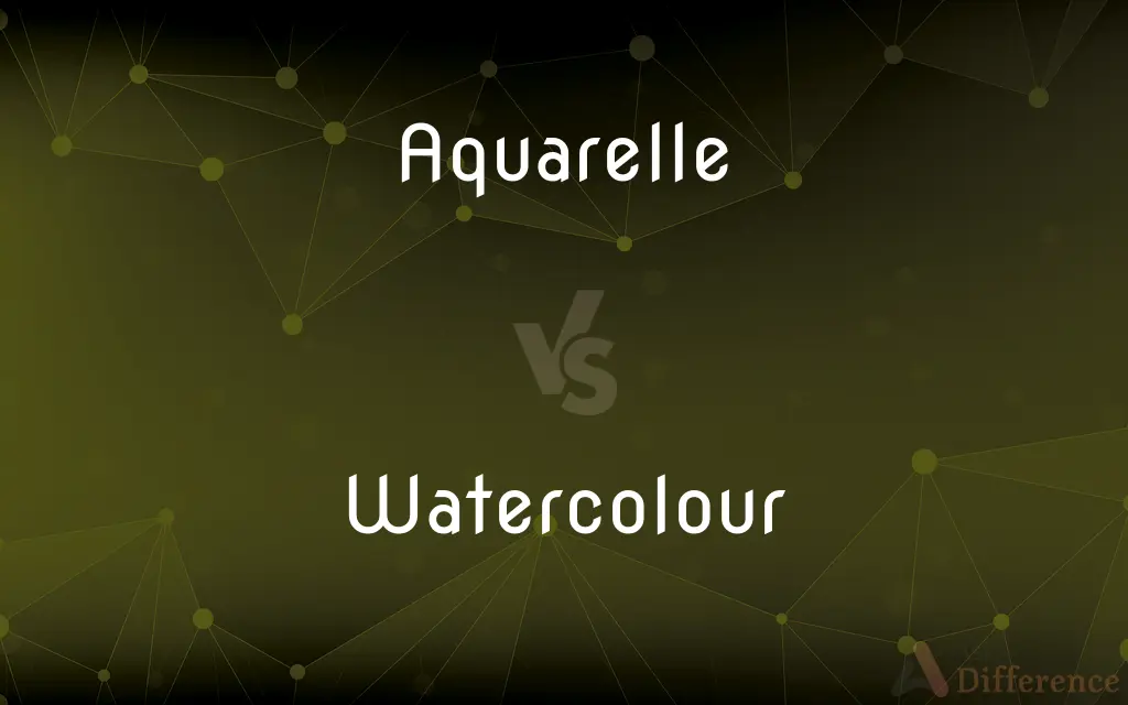 Aquarelle vs. Watercolour — What's the Difference?