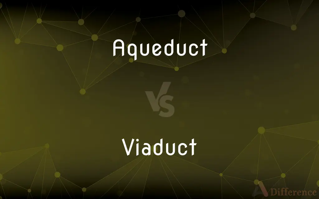 Aqueduct vs. Viaduct — What's the Difference?
