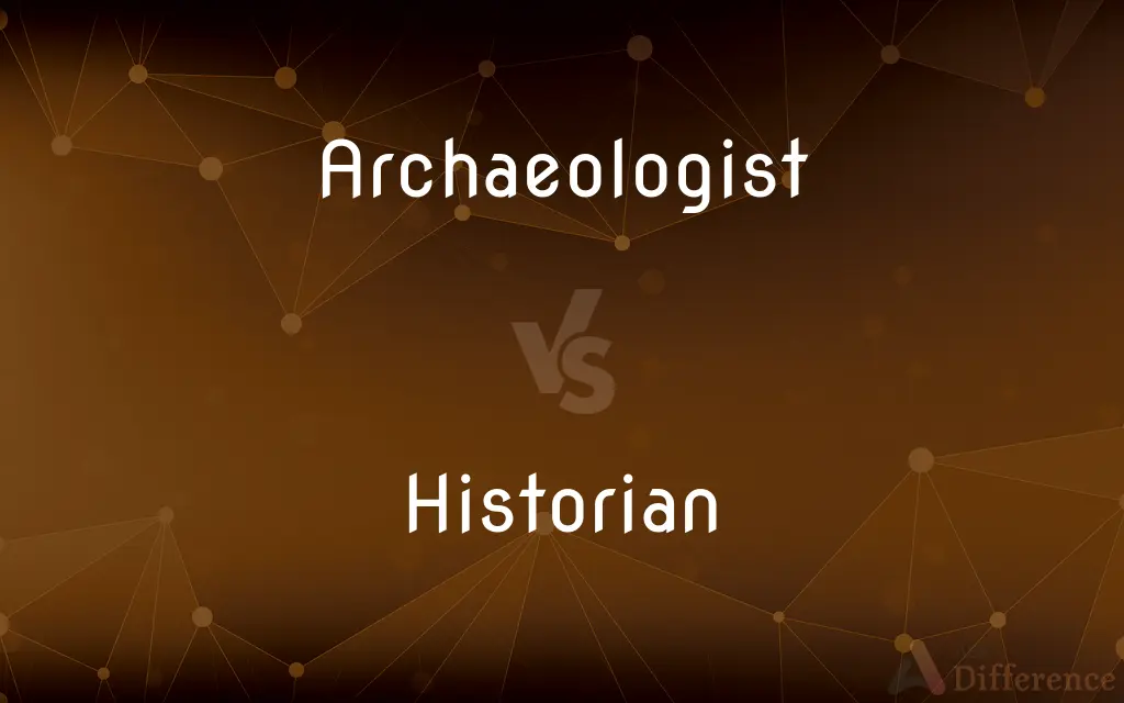 Archaeologist vs. Historian — What's the Difference?