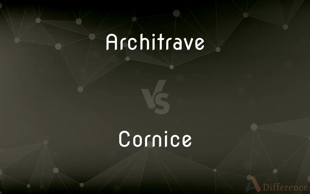 Architrave vs. Cornice — What's the Difference?