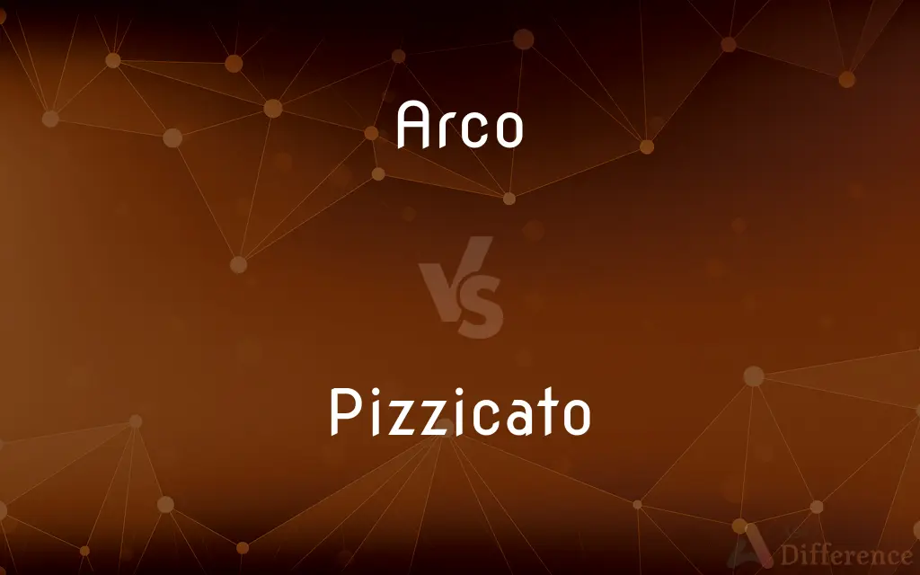 Arco vs. Pizzicato — What's the Difference?