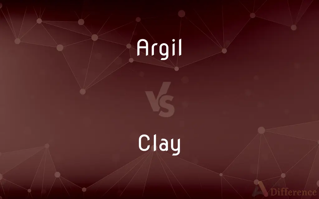 Argil vs. Clay — What's the Difference?