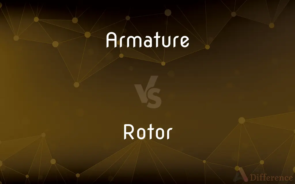 Armature vs. Rotor — What's the Difference?