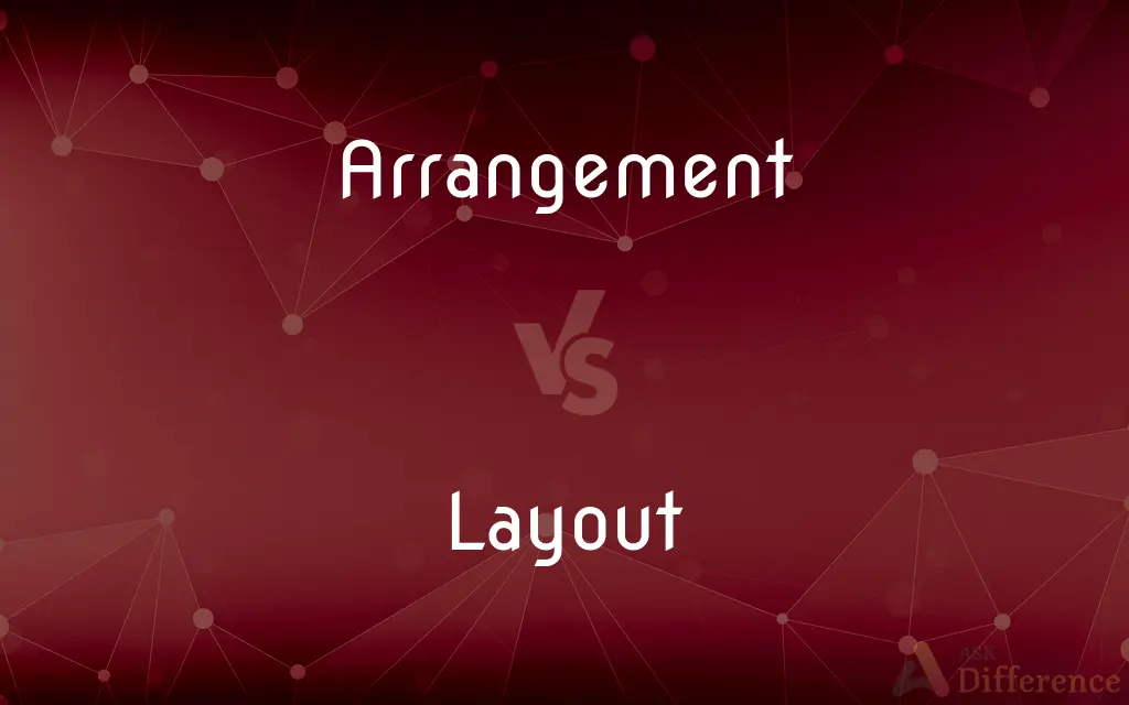 Arrangement vs. Layout — What's the Difference?