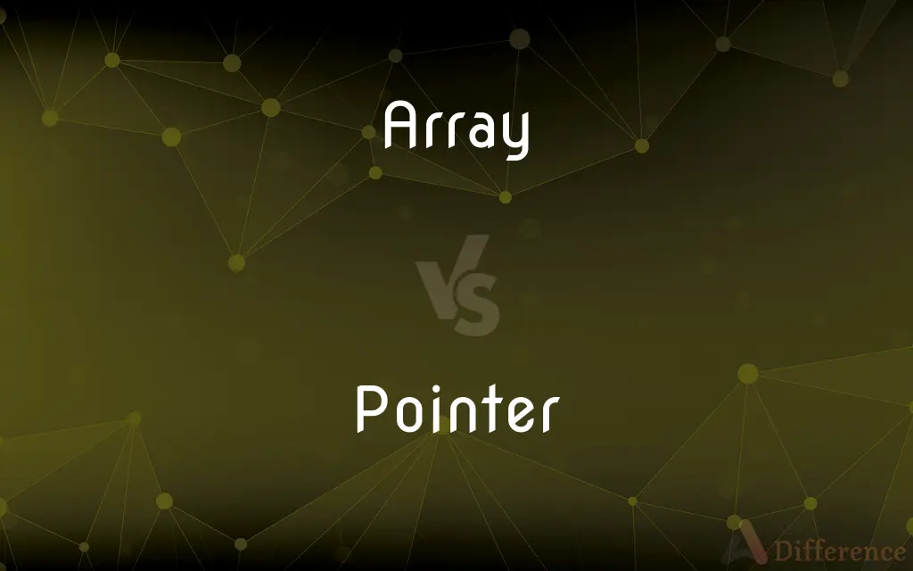 Array vs. Pointer — What's the Difference?