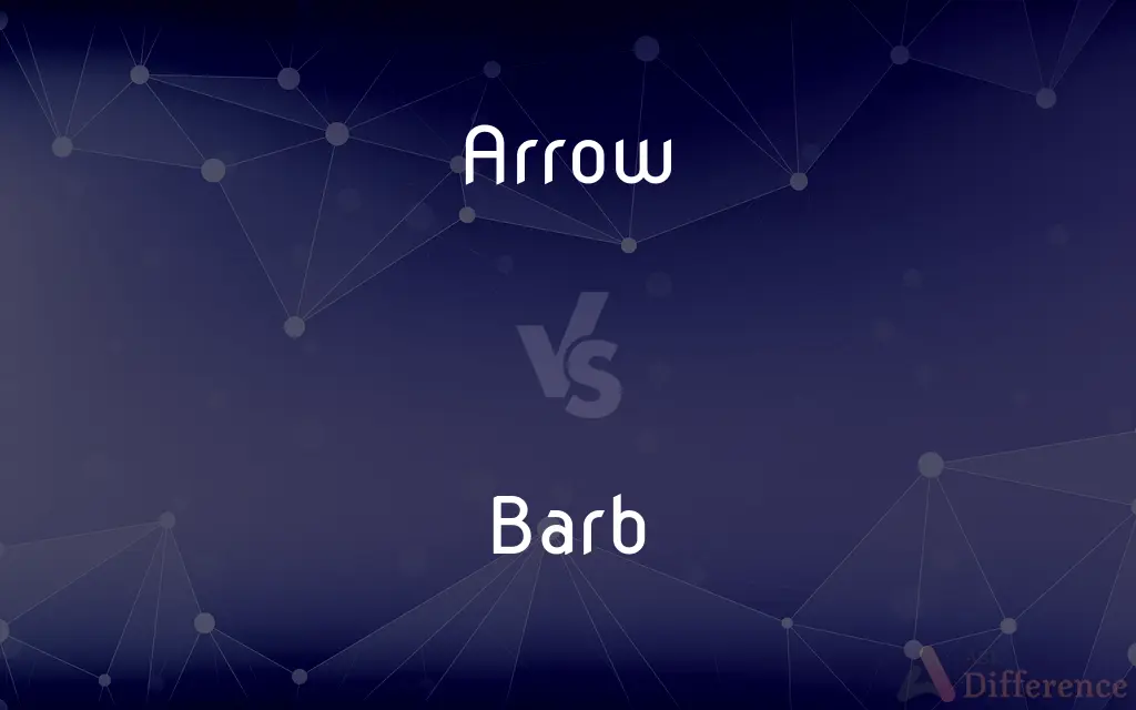 Arrow vs. Barb — What's the Difference?