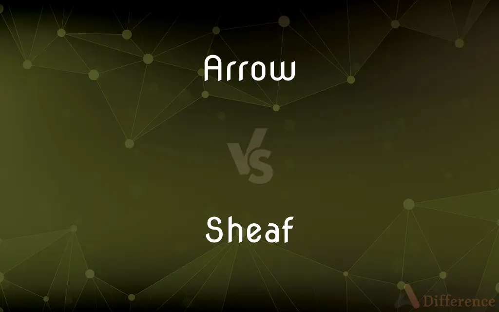 Arrow vs. Sheaf — What's the Difference?