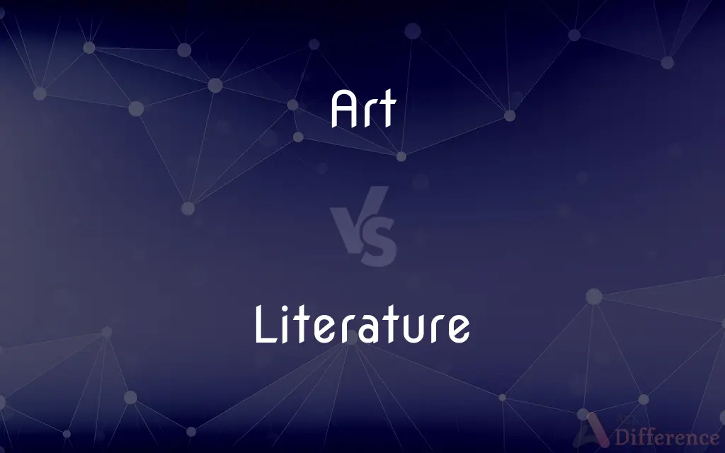 Art vs. Literature — What's the Difference?