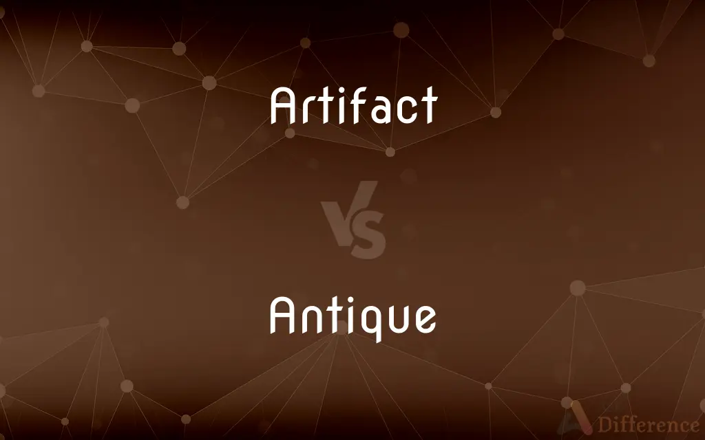 Artifact vs. Antique — Which is Correct Spelling?