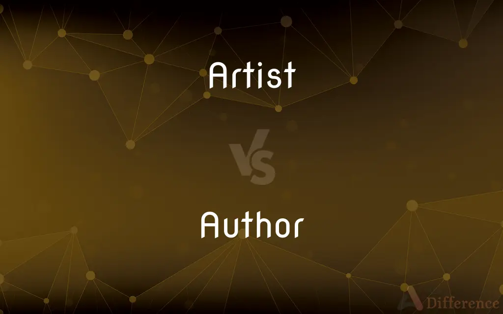 Artist vs. Author — What's the Difference?