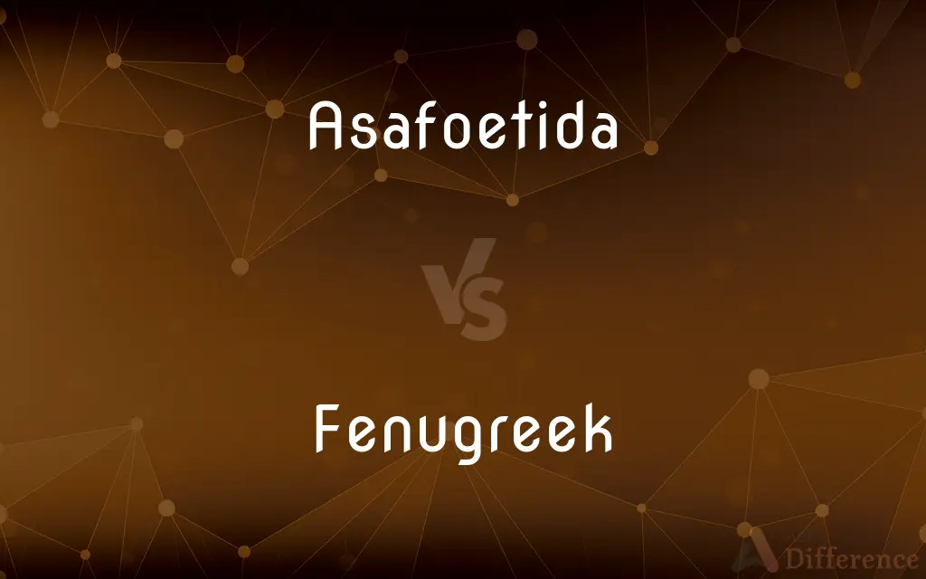 Asafoetida vs. Fenugreek — What's the Difference?