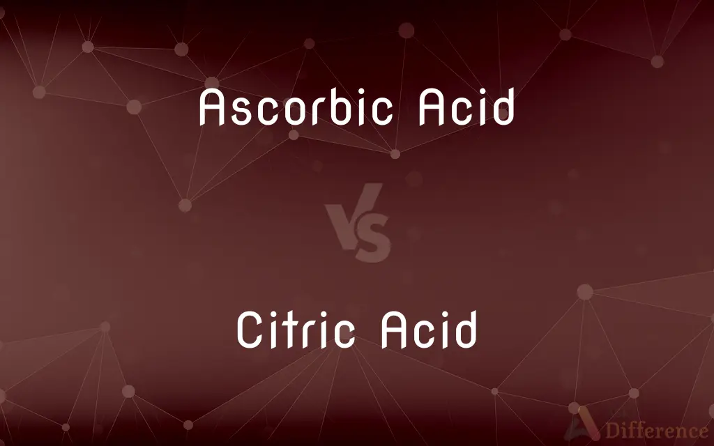 Ascorbic Acid vs. Citric Acid — What's the Difference?