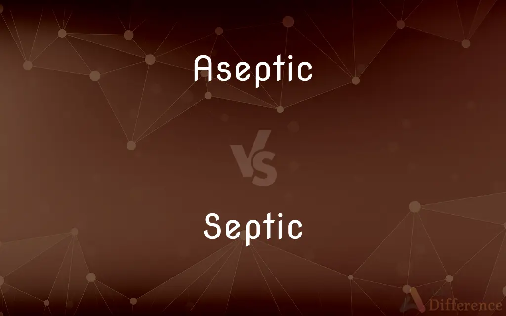 Aseptic vs. Septic — What's the Difference?