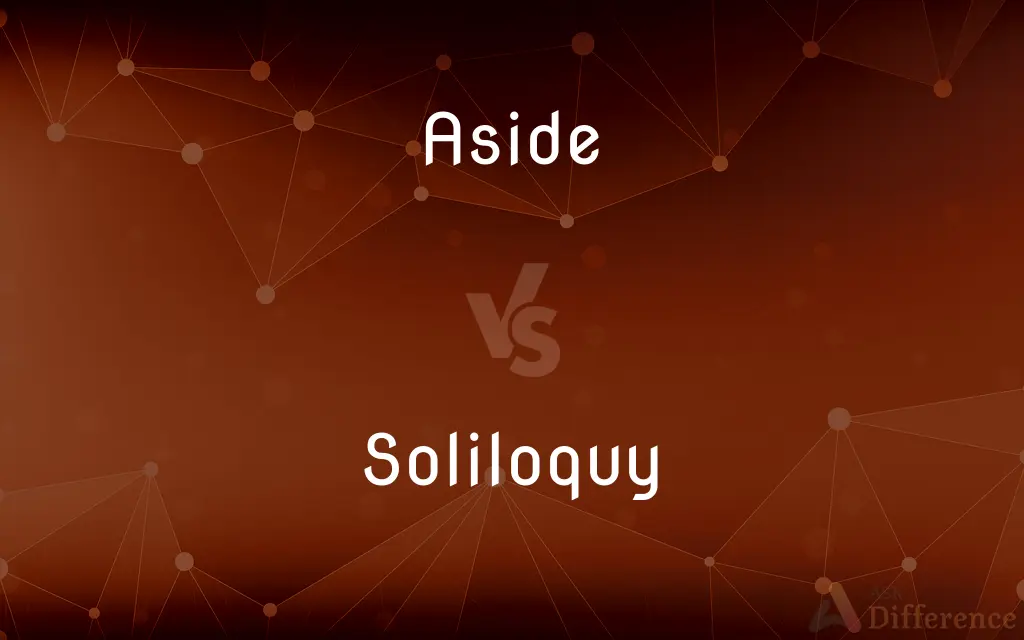 Aside vs. Soliloquy — What's the Difference?