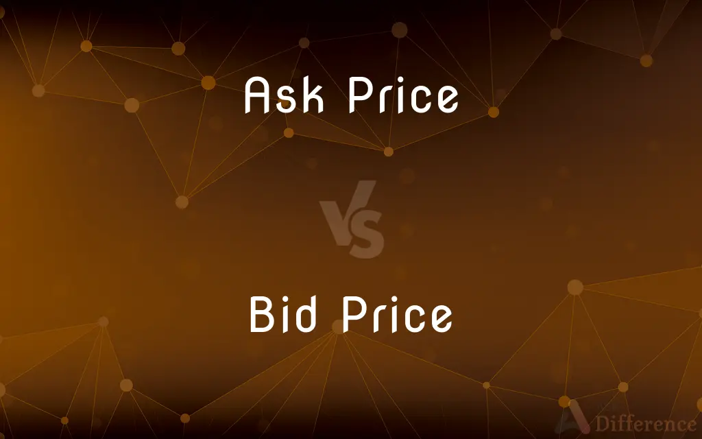 Ask Price vs. Bid Price — What's the Difference?