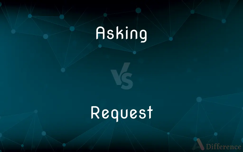 Asking vs. Request — What's the Difference?