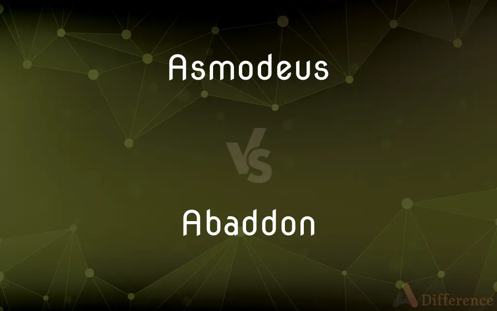Asmodeus vs. Abaddon — What's the Difference?