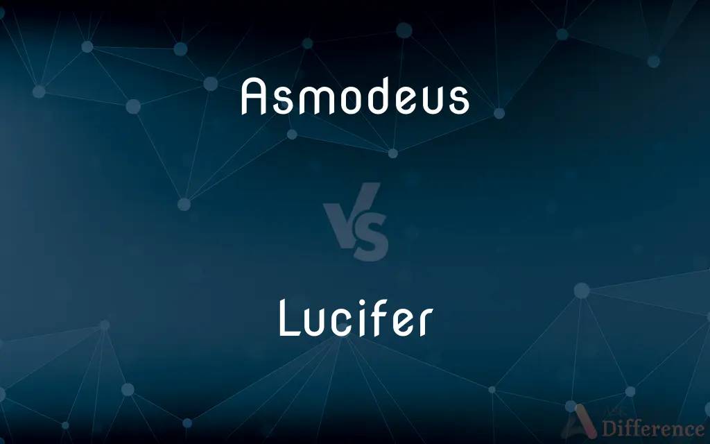 Asmodeus vs. Lucifer — What's the Difference?