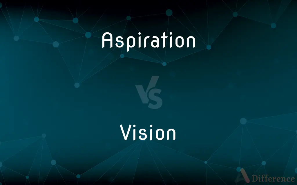 Aspiration vs. Vision — What's the Difference?