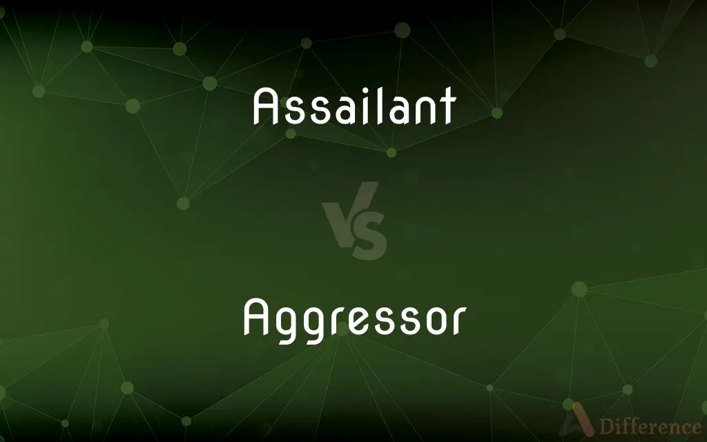 Assailant vs. Aggressor — What's the Difference?