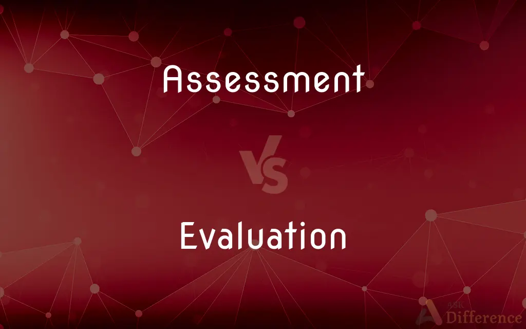 Assessment vs. Evaluation — What's the Difference?