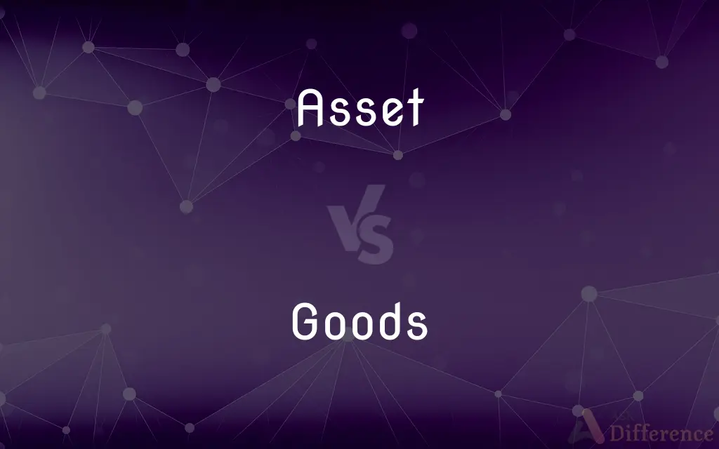 Asset vs. Goods — What's the Difference?