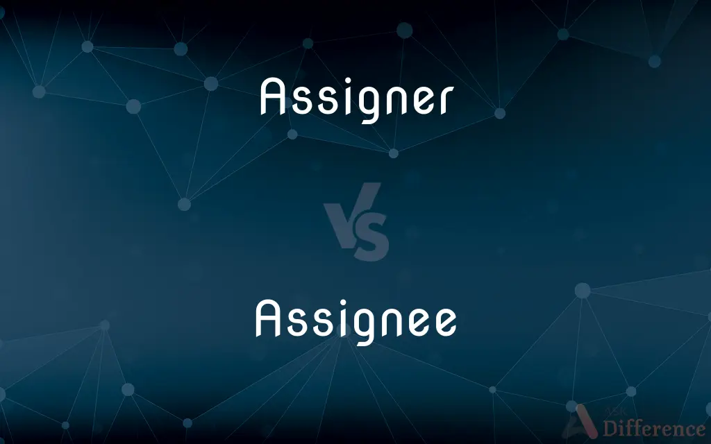 Assigner vs. Assignee — What's the Difference?