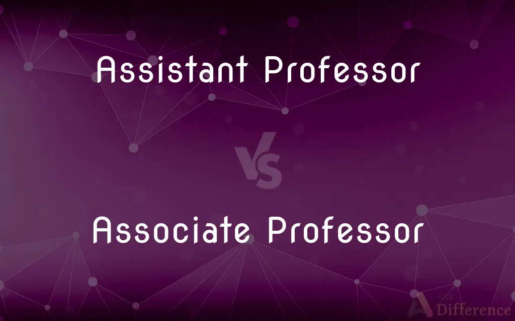 Assistant Professor vs. Associate Professor — What's the Difference?