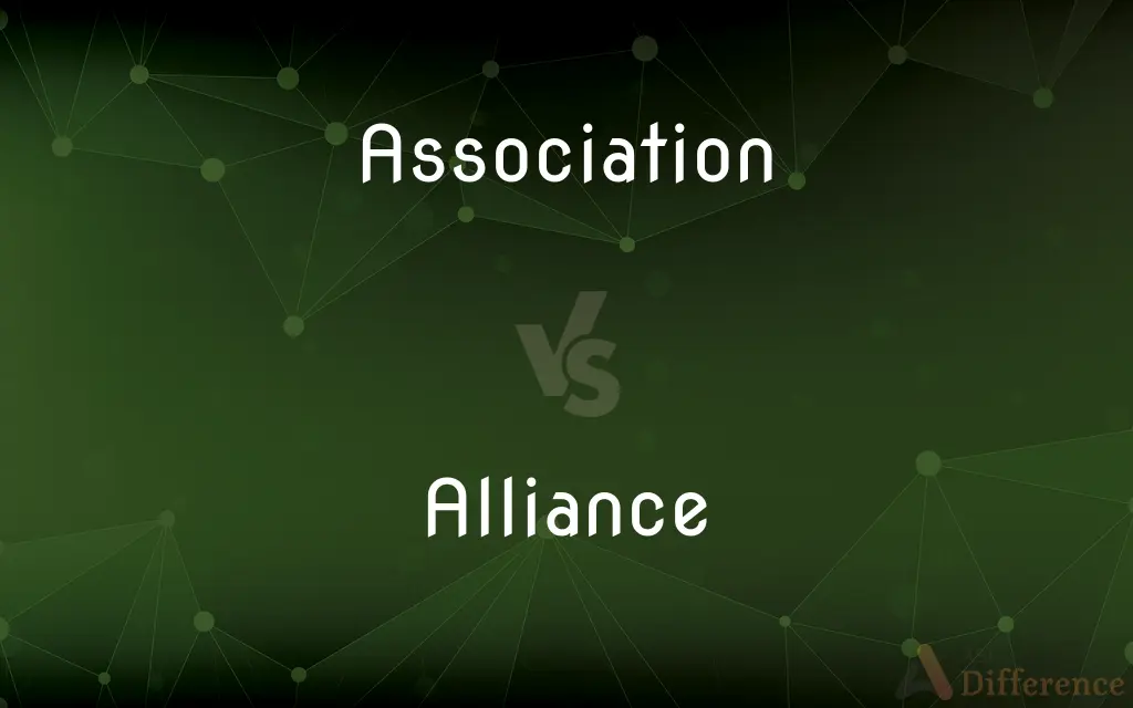 Association vs. Alliance — What's the Difference?