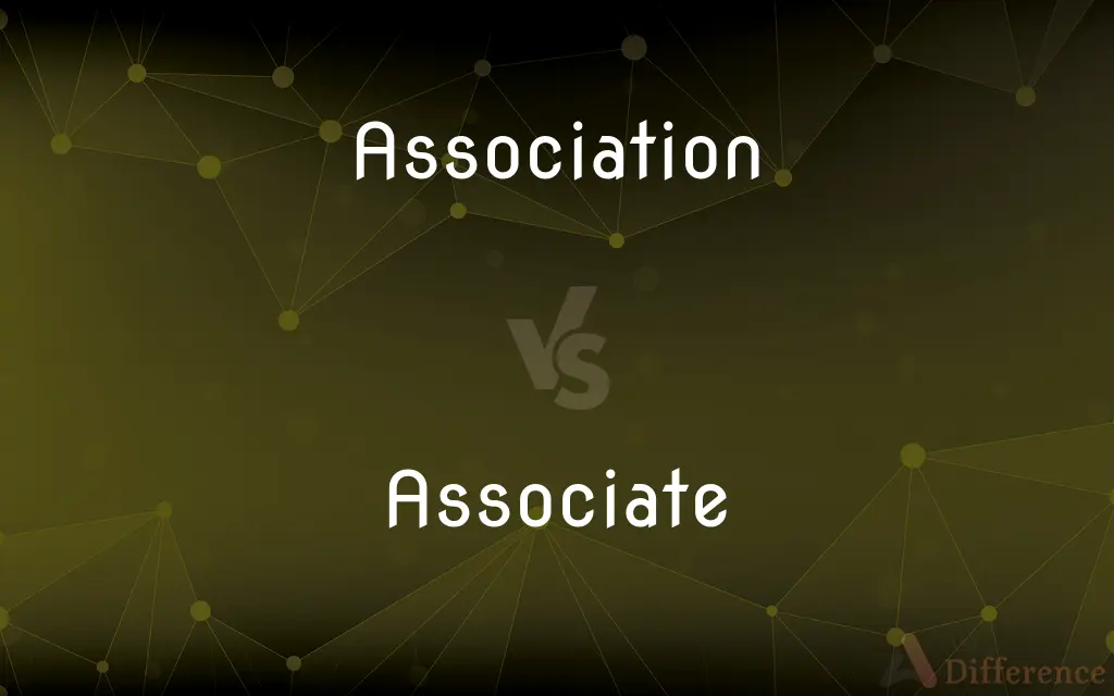 Association vs. Associate — What's the Difference?