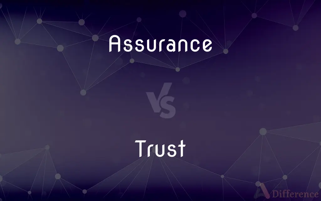 Assurance vs. Trust — What's the Difference?