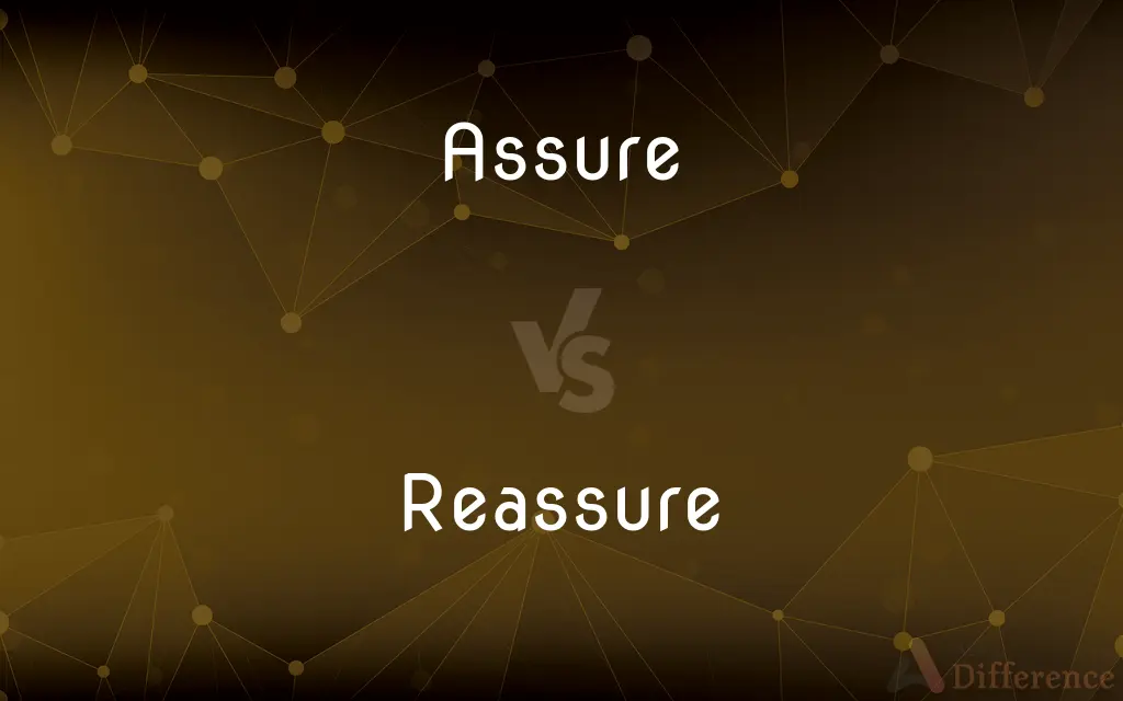 Assure vs. Reassure — What's the Difference?