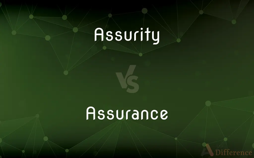 Assurity vs. Assurance — Which is Correct Spelling?